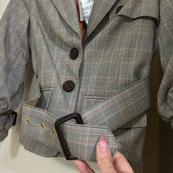 Bebe Jacket - 3/4 Sleeve length short jacket with belt - Picture 3 of 6